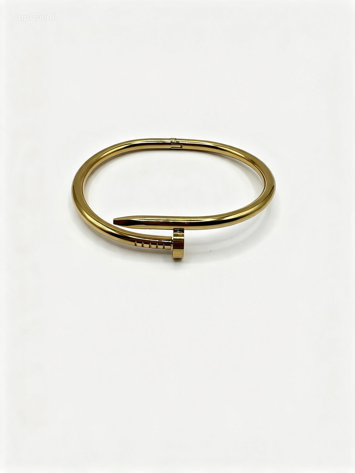 Adriana — Bracelet Bangle Clou Doré