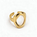 Aria — Bague Ouverte Géométrique