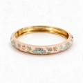 Graziella — Bracelet Fleurs Émaillées
