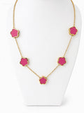 Malvina — Collier Fleurs Rose