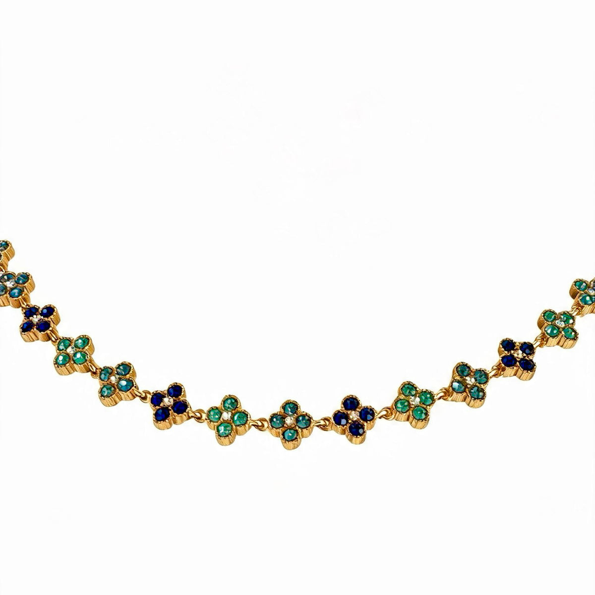 Aurora — Bracelet Strass Fleur