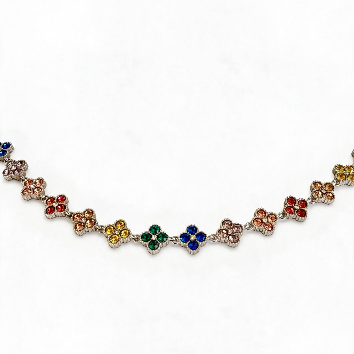Cristallina — Bracelet Tennis Fleur
