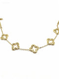 Celina — Bracelet Trèfles Dorés
