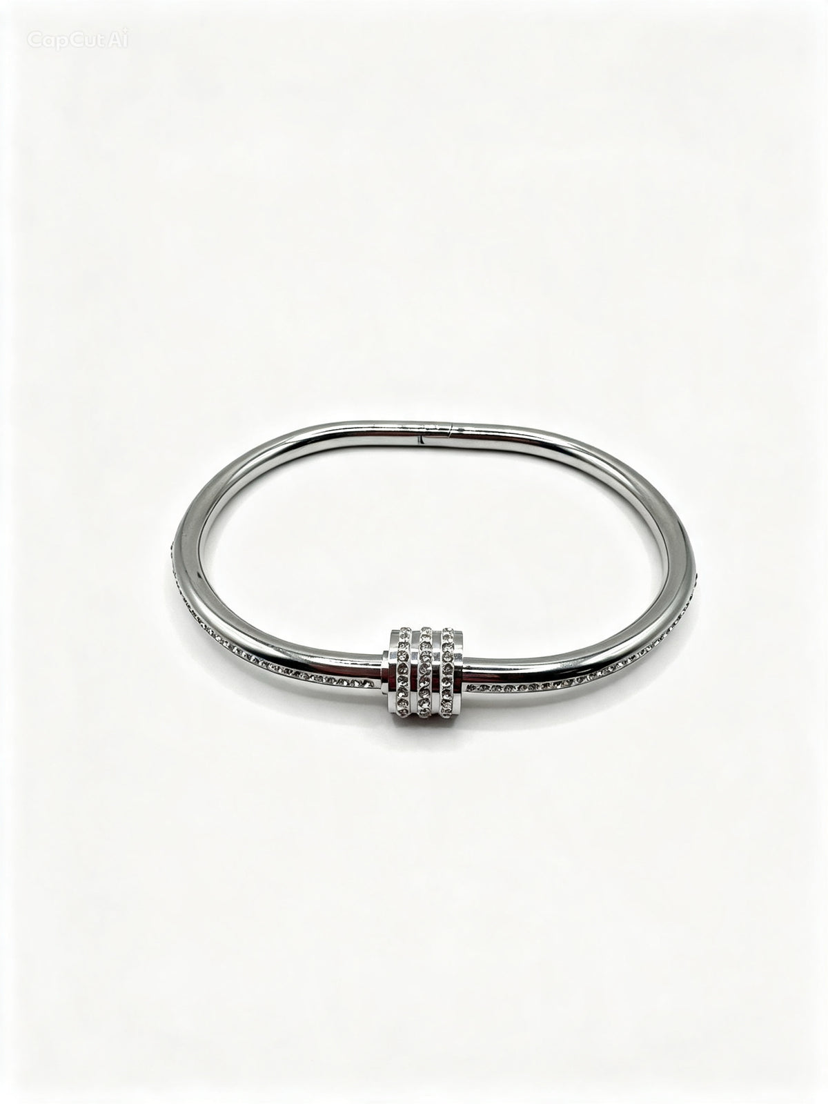 Valeria — Bracelet Bangle Anneau Strass