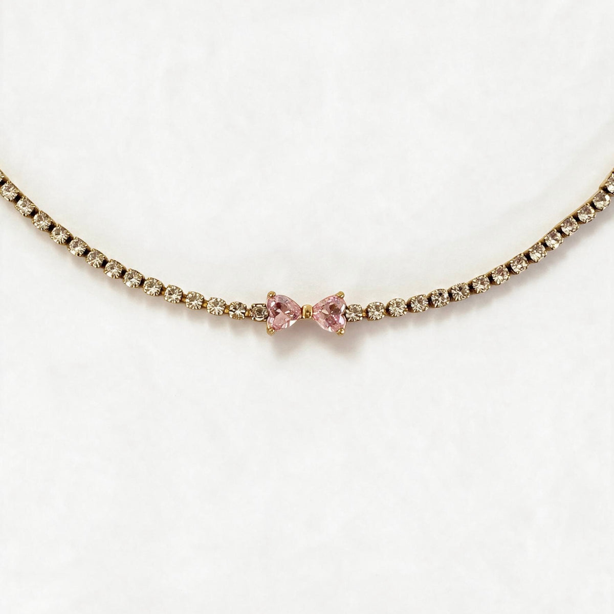 Rubina — Bracelet Tennis Nœud