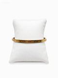 Victoria — Bracelet Jonc Chiffres Romains en Acier Inoxydable